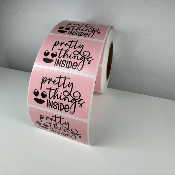 pretty things inside- stickers for small business-100 pcs pack- 2 in - Picture 4 of 9